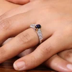 انگشتر اوپال زنانه کد 20122