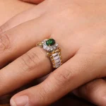 انگشتر اوپال زنانه کد 20131