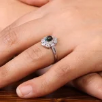 انگشتر اوپال زنانه کد 20136