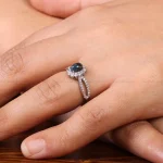 انگشتر اوپال زنانه کد 20138