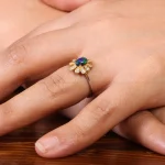 انگشتر اوپال زنانه کد 20149