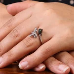 انگشتر اوپال زنانه کد 20153