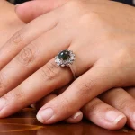 انگشتر اوپال زنانه کد 20154