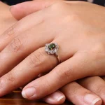 انگشتر اوپال زنانه کد 20159