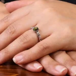 انگشتر اوپال زنانه کد 20170