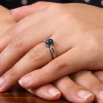 انگشتر اوپال زنانه کد 20171