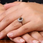 انگشتر اوپال زنانه کد 20176