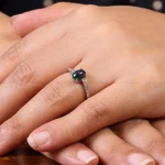 انگشتر اوپال زنانه کد 20179