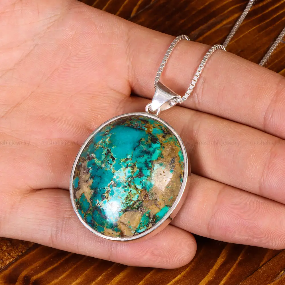 گردنبند فیروزه شجری کد 20364