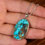 گردنبند فیروزه شجری کد 20373