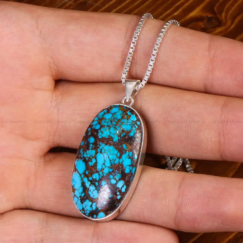 گردنبند فیروزه شجری کد 20380