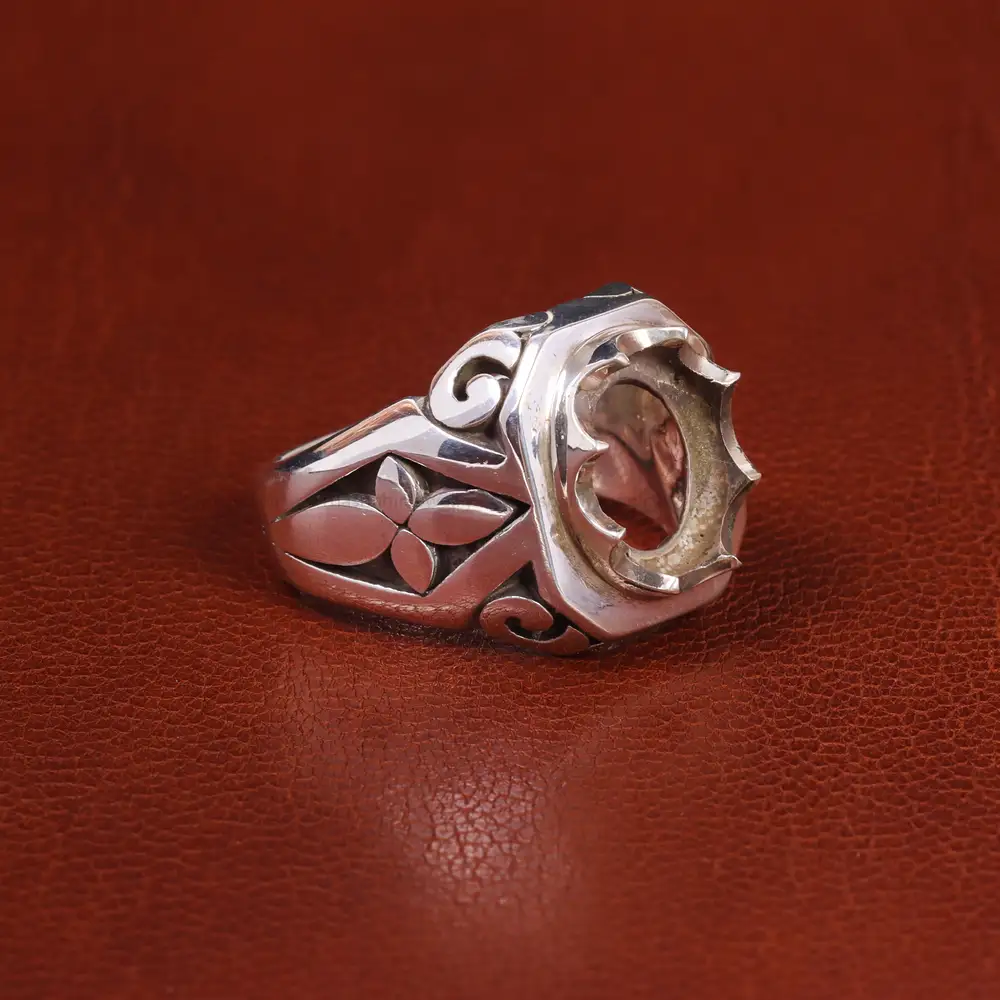 رکاب نقره انگشتر مردانه