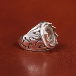 رکاب نقره انگشتر مردانه