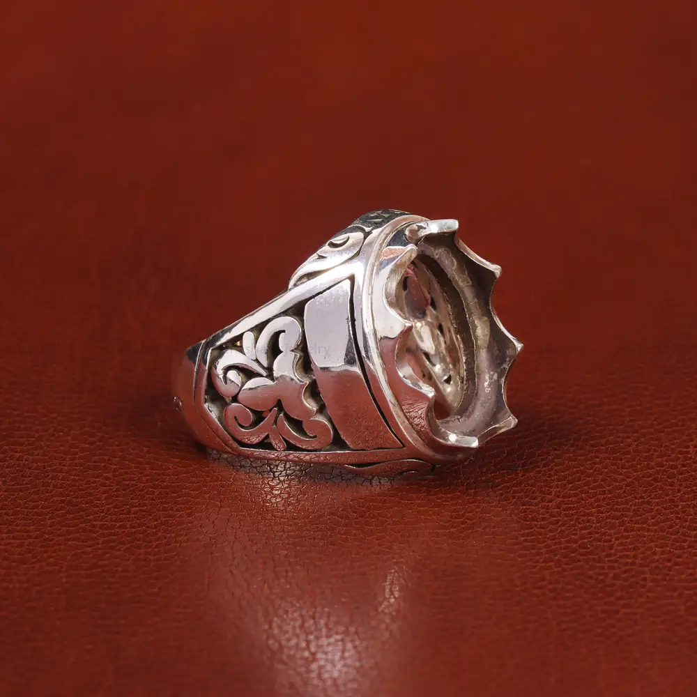 رکاب نقره انگشتر مردانه