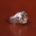 رکاب نقره انگشتر مردانه