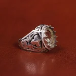 رکاب نقره انگشتر مردانه