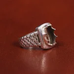 رکاب نقره انگشتر مردانه