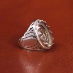 رکاب نقره انگشتر مردانه