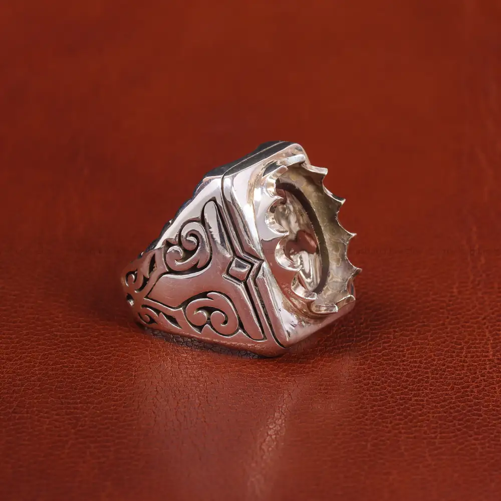 رکاب نقره انگشتر مردانه