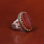 انگشتر عقیق مردانه کد 20863