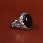 انگشتر عقیق یمن مردانه کد 20868