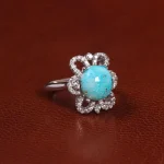 انگشتر فیروزه شجری زنانه کد 20885