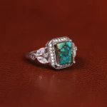 انگشتر فیروزه شجری زنانه کد 20886