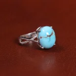 انگشتر فیروزه شجری زنانه کد 20892