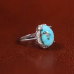 انگشتر فیروزه شجری زنانه کد 20903