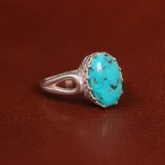 انگشتر فیروزه شجری زنانه کد 20912