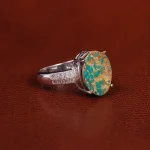 انگشتر فیروزه شجری زنانه کد 20915