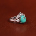 انگشتر فیروزه شجری زنانه کد 20917