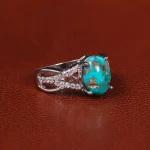 انگشتر فیروزه شجری زنانه کد 20928