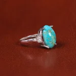 انگشتر فیروزه شجری زنانه کد 20934