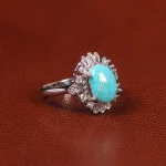 انگشتر فیروزه شجری زنانه کد 20941