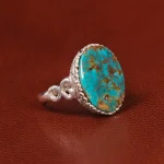 انگشتر فیروزه شجری زنانه کد 20944