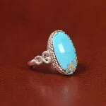 انگشتر فیروزه شجری زنانه کد 20947