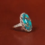 انگشتر فیروزه شجری زنانه کد 20955
