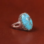 انگشتر فیروزه شجری زنانه کد 20966