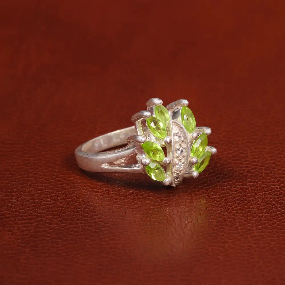 انگشتر زبرجد زنانه کد 20979