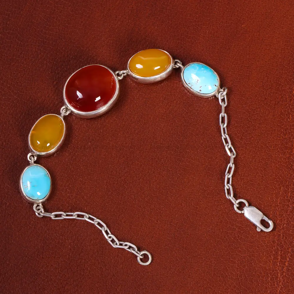 دستبند میکس زنانه کد 21007