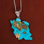 گردنبند فیروزه کد 21167