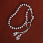 تسبیح نقره کد 21202