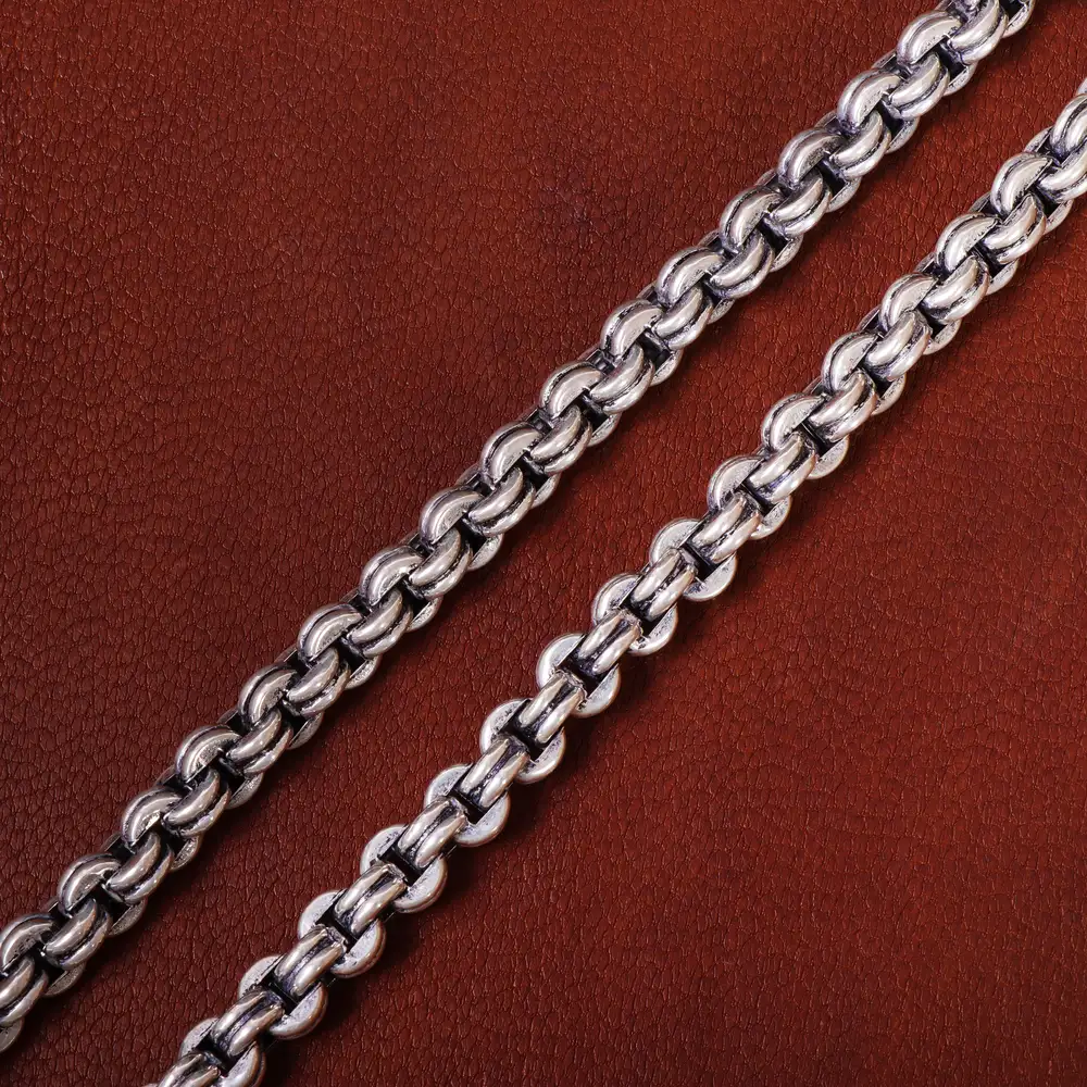 زنجیر نقره کد 21213