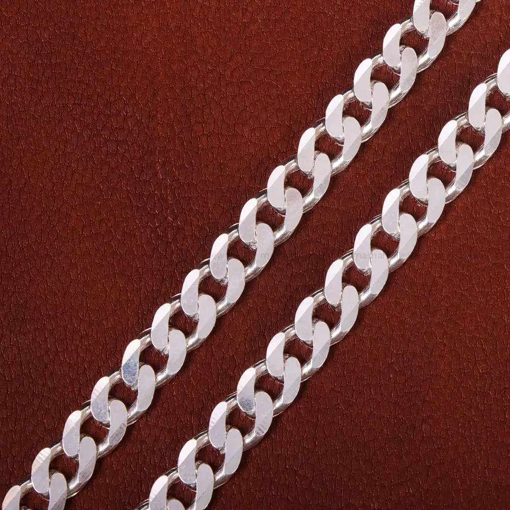 زنجیر نقره کد 21218