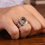 رکاب نقره انگشتر مردانه
