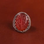 انگشتر عقیق یمن مردانه کد 20852