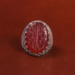 انگشتر عقیق یمن مردانه کد 20854