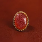 انگشتر عقیق یمن مردانه کد 20855