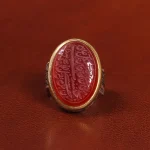 انگشتر عقیق یمن مردانه کد 20856